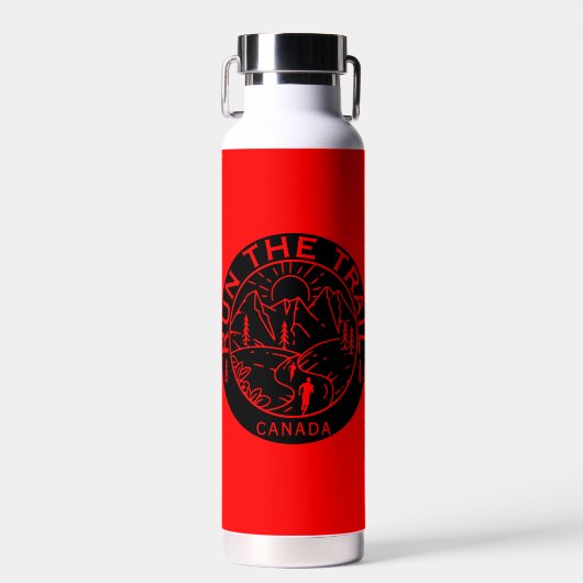 Trail Running Canada Waterfles (Voorkant)
