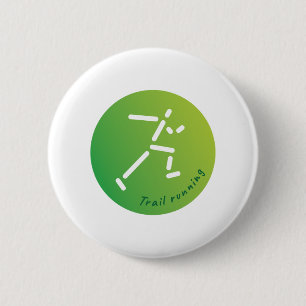 Trail Running design Ronde Button 5,7 Cm