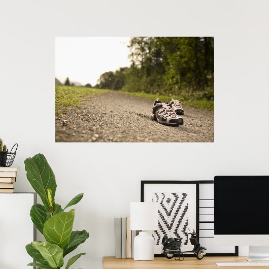 Trail Running Poster (Thuiskantoor)