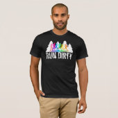 Trail Running shirt - Run Dirty (Voorkant volledig)