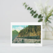 Trail ten noorden van Rocky Point, White Pass & Yu Briefkaart (Staand voorkant)