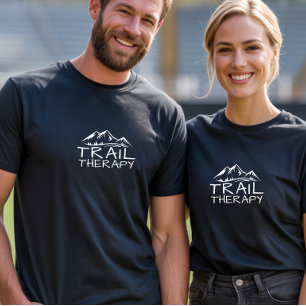 Trail Therapie Minimalistisch Berg Wandelen T-Shir T-shirt