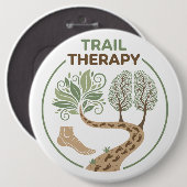 Trail Therapy Ronde Button 6,0 Cm (Voorkant /achterkant)