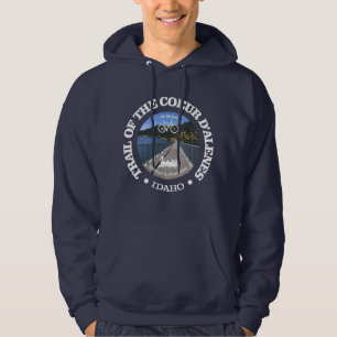 Trail van de Coeur d'Alene (fietsen c) Hoodie