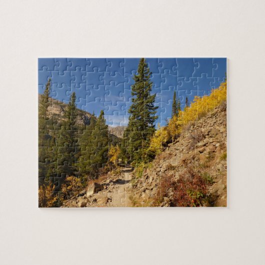 Trail van de Loch bij de Rocky Mountains Legpuzzel (Horizontaal)