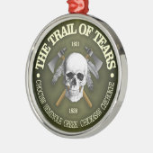 Trail van de tranen 2 metalen ornament (Links)
