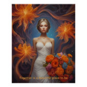 Trail van dromen perfect poster (Voorkant)