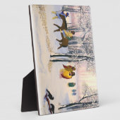 Trail van tranen, artikel 8x10 met esel fotoplaat (Zijkant)