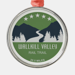 Trail Wallkill Valley Metalen Ornament