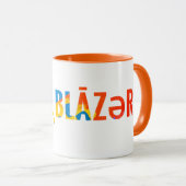 Trailblazer Motivatie Inspirerend Mok (Voorkant rechts)