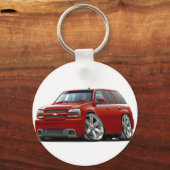 Trailblazer Red Truck Sleutelhanger (Voorkant)