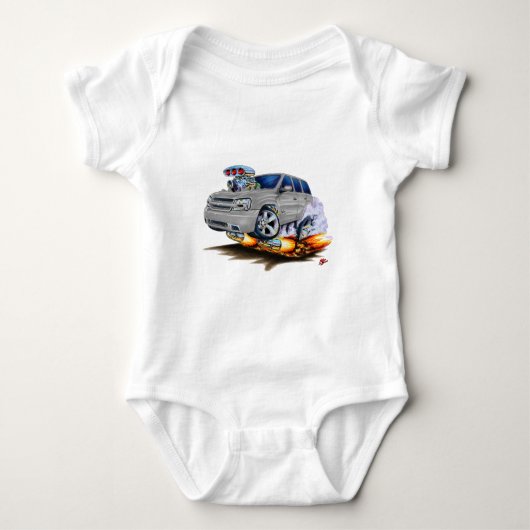 Trailblazer SS Silver Truck Romper (Voorkant)