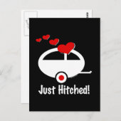 Trailer Net Hitched Briefkaart (Voorkant / Achterkant)