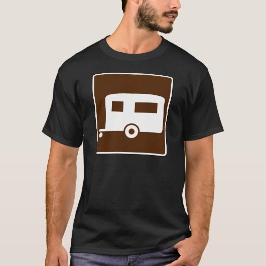 Trailer Street Sign T-shirt (Voorkant)
