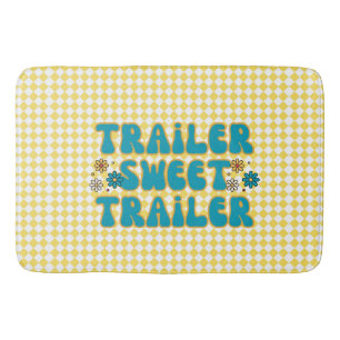 Trailer Sweet Trailer Geel Harlequin Badmat