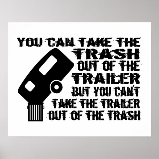 Trailer Trash Poster (Voorkant)