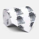 Trailer van de zwarte semitrekker met koplampen stropdas (Opgerold)