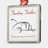 Trailers Red versie Metalen Ornament (Links)