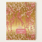 Trailing Sakura Chiyogami Planner (Achterkant)