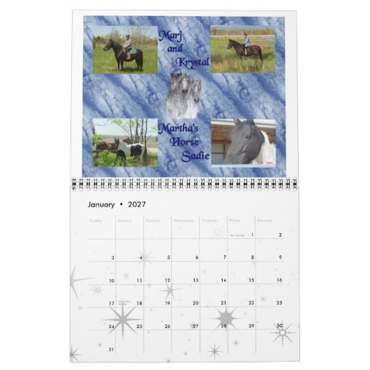 Trailridproject Kalender (Jan 2027)