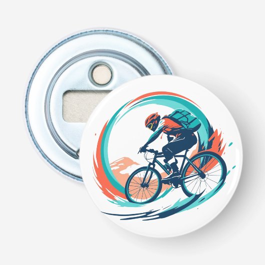 trailrijder button flesopener (Voorkant)