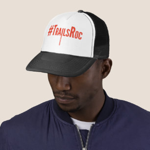 #TrailsRoc - Bleed Oranje Trucker Hat Pet