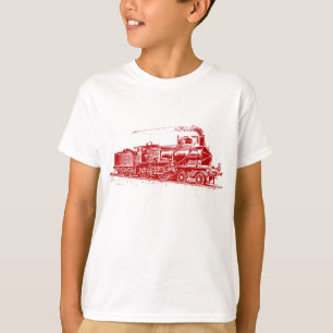 Train 03 - Ruby Red T-shirt
