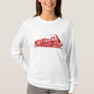 Train 03 - Ruby Red T-shirt