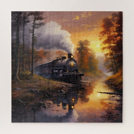 Train-1-7 Puzzle Legpuzzel (Verticaal)