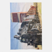 Train 1 keukenhanddoek (Verticaal)