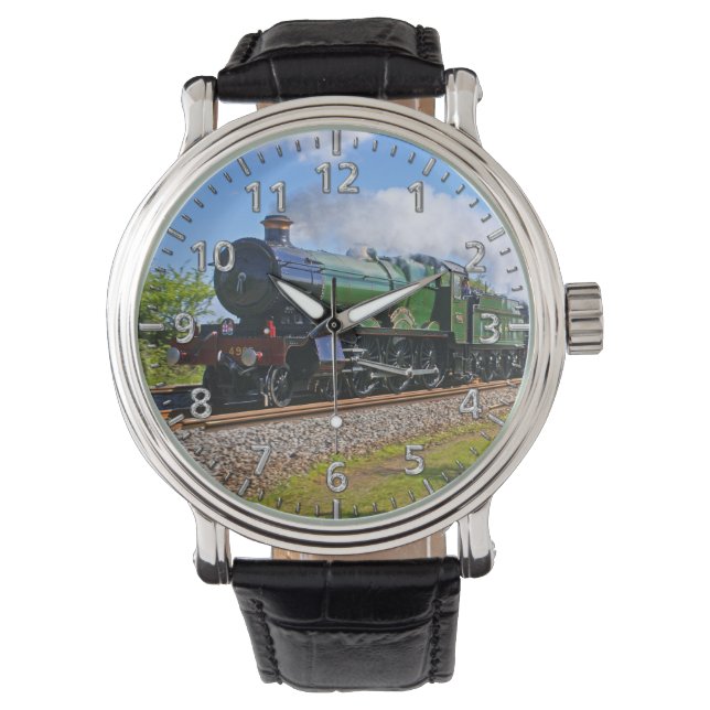 Train 20 Horloge- en nummeropties Horloge (Voorkant)