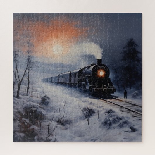 Train 2-4-serie legpuzzel (Verticaal)