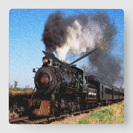 Train 2 klokken (Voorkant)