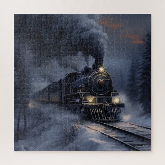 Train-2-serie Puzzle Legpuzzel (Verticaal)
