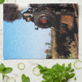 Train 2 serviette de cuisine (Plié)