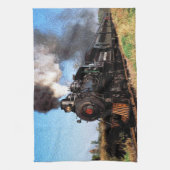 Train 2 serviette de cuisine (Vertical)