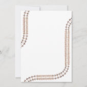 Train 2e anniversaire Invitation Boy Chugga Deux p (Dos)