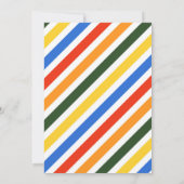 Train 2e Invitation anniversaire - Garçon (Dos)