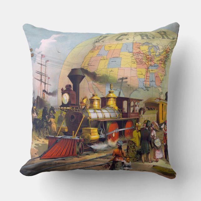 Train 33 Coussin (Recto)