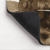 Train 4 Mousepad Muismat (Hoek)