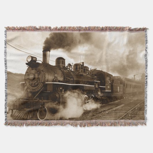 Train 4 Throw Blanket Deken (Voorkant)
