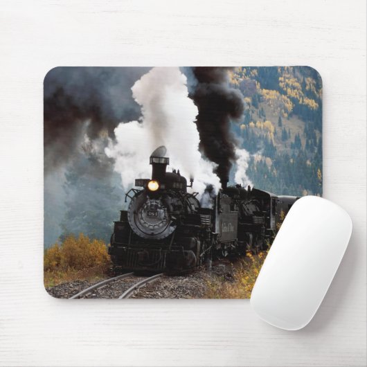 Train 5 Mousepad Muismat (Met muis)