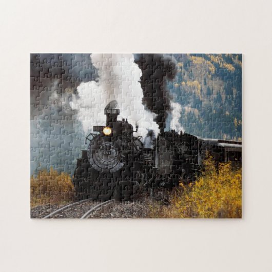 Train 5 Puzzle Legpuzzel (Horizontaal)