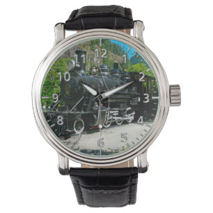 Train 8 Horloge- en Nummeropties Horloge