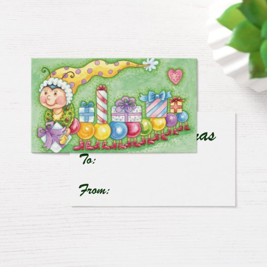 Train à chenille de Noël avec présentoirs (Bureau)