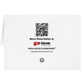 Train à vapeur 2ème guerre mondiale à la carte Riv (Dos Horizontal)