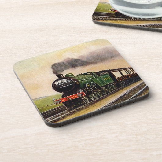 Train à vapeur Dessous de verre Cork (Côté gauche)