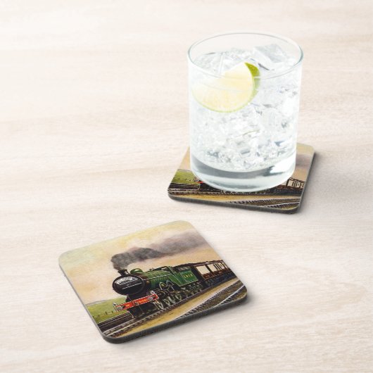 Train à vapeur Dessous de verre Cork (Côté Droit)