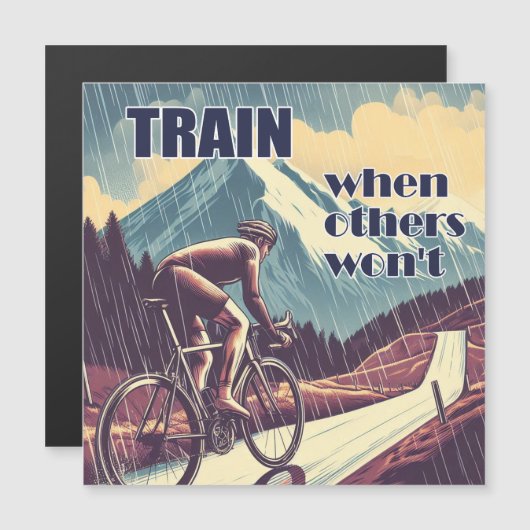 Train als anderen niet willen fietsen (Voorkant / Achterkant)