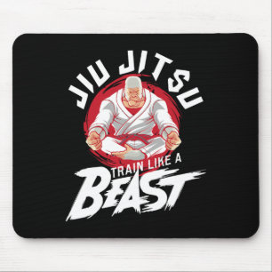 Train Als Een Beest - Braziliaans Jiu Jitsu Mma Bj Muismat